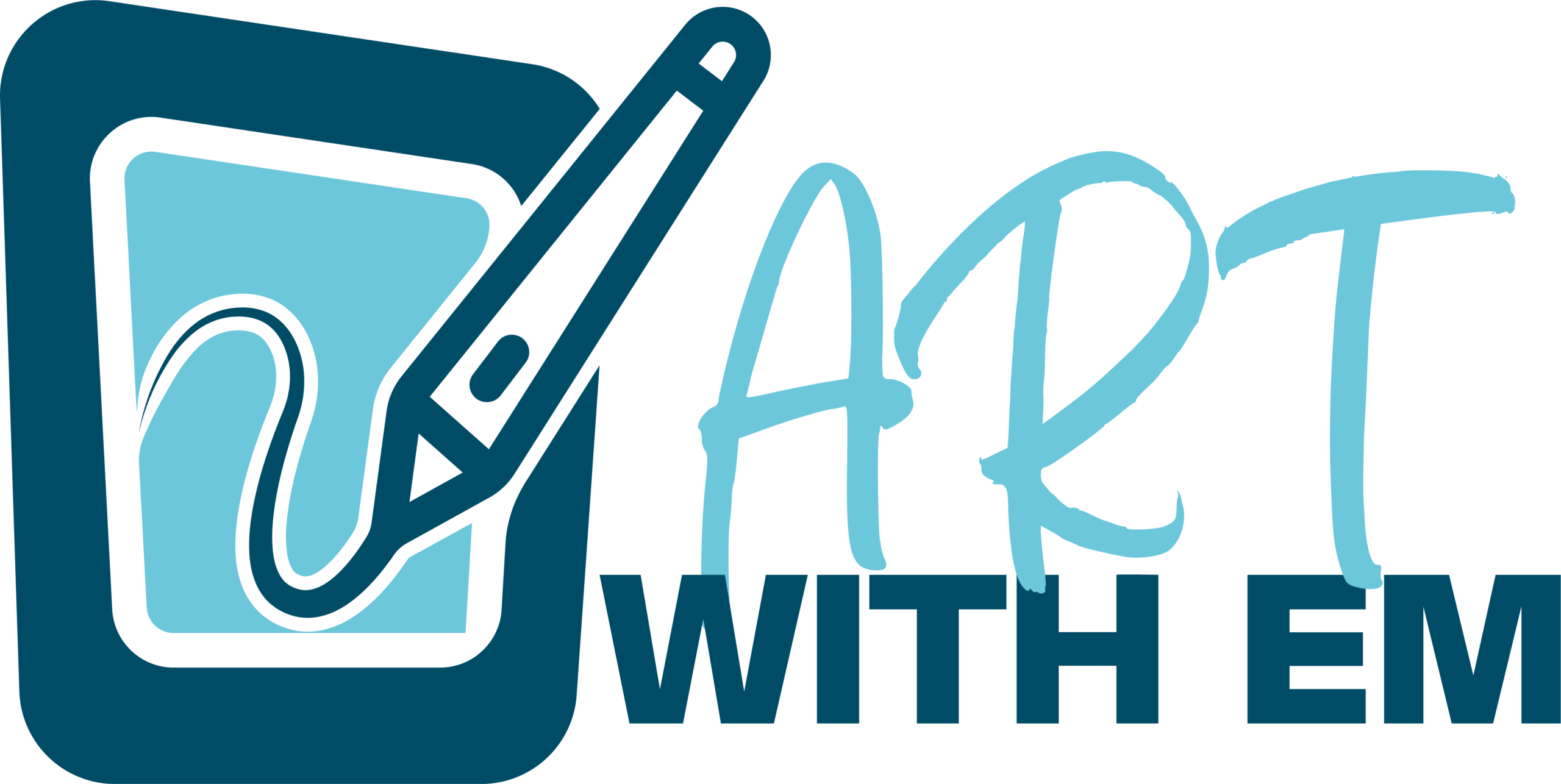 Art With Em Creative Studio and Education Logo
